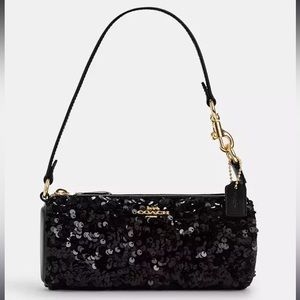 Coach sequin Nolita barrel bag.  Brand new with tags.
